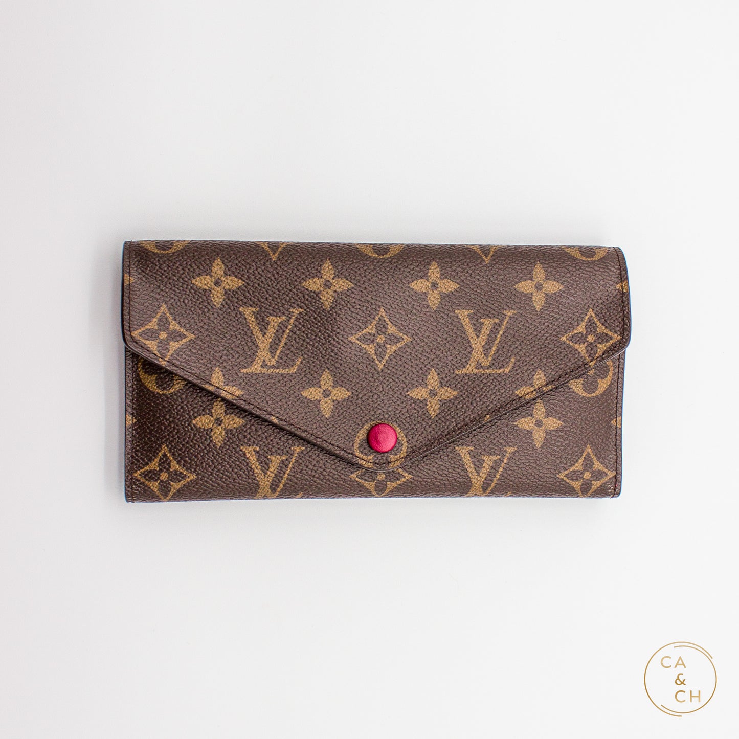 Louis Vuitton Monogram Envelope Wallet with Removable Pouch