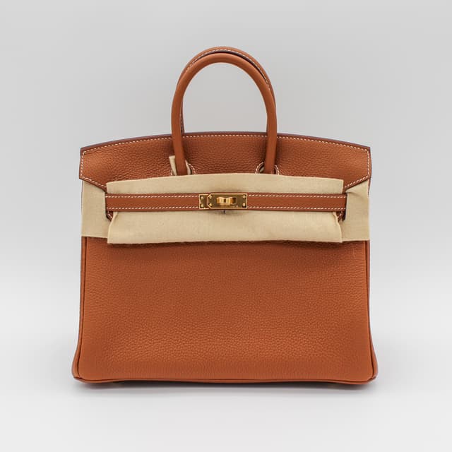 Hermès Birkin 25 | Gold, Togo Leather