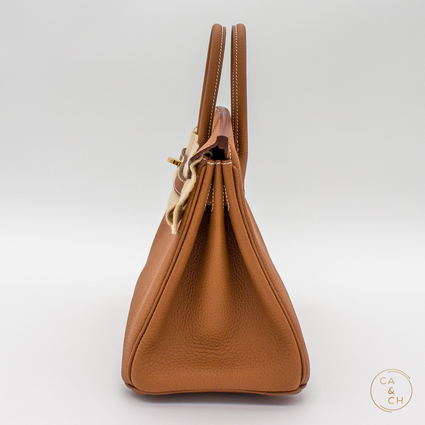 Hermès Birkin 25 Gold on Gold W-stamp 2024 - Togo Leather