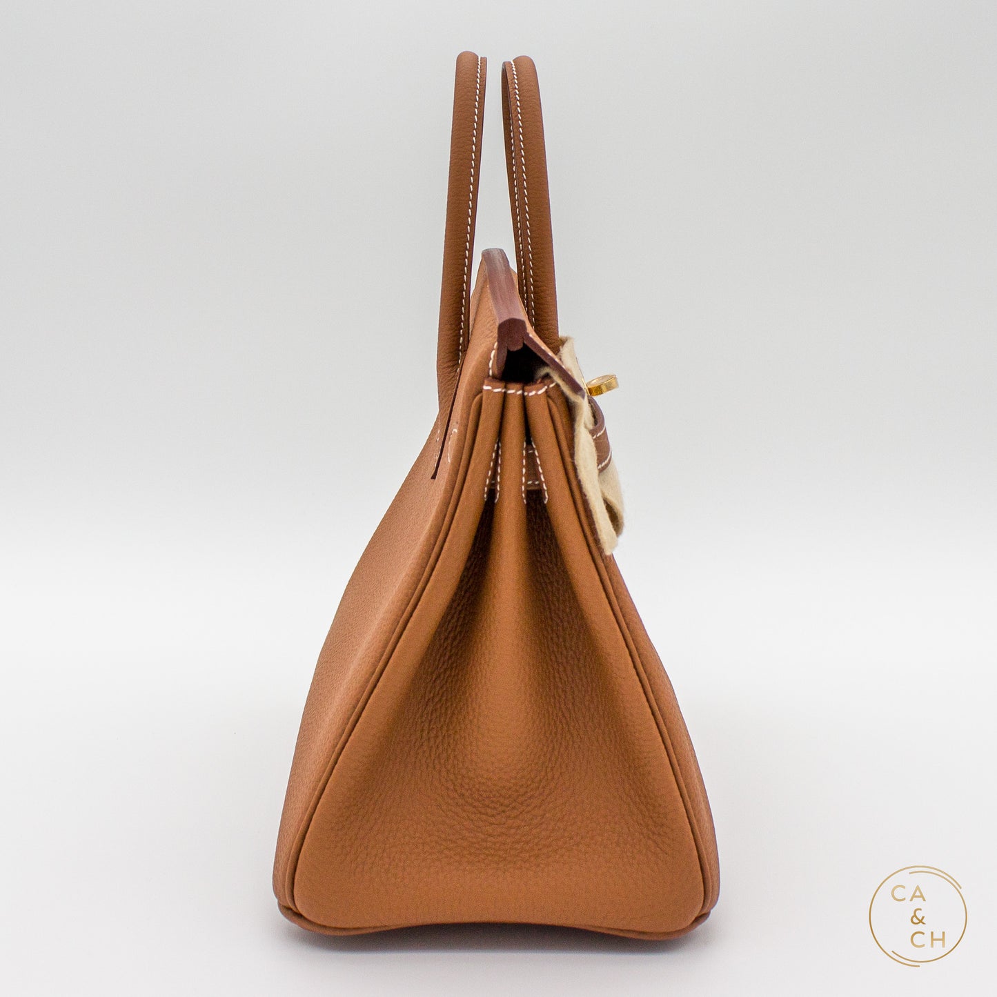 Hermès Birkin 25 Gold on Gold W-stamp 2024 - Togo Leather