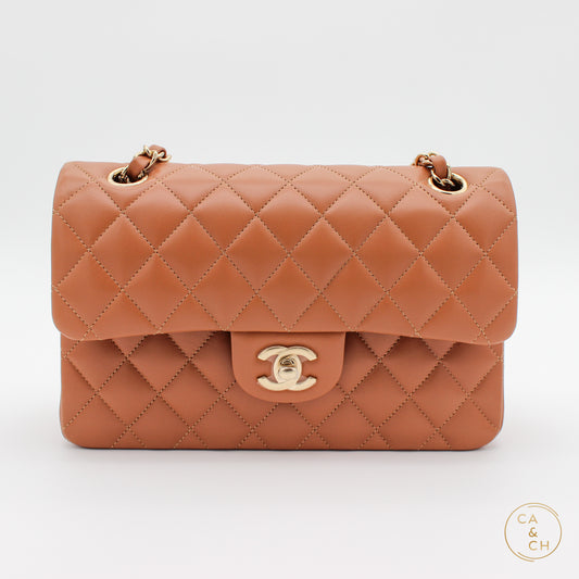 Chanel Classic Flap Caramel Lambskin Small