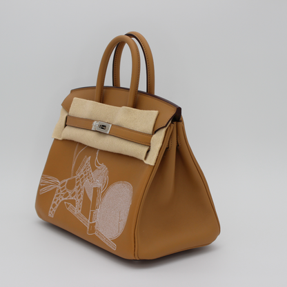 Hermes Birkin 25 In and Out Veau Swift