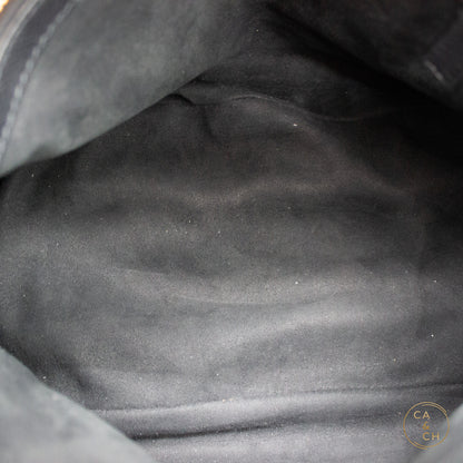 Tom Ford Grain Leather Jennifer Large Double Strap Bag Black