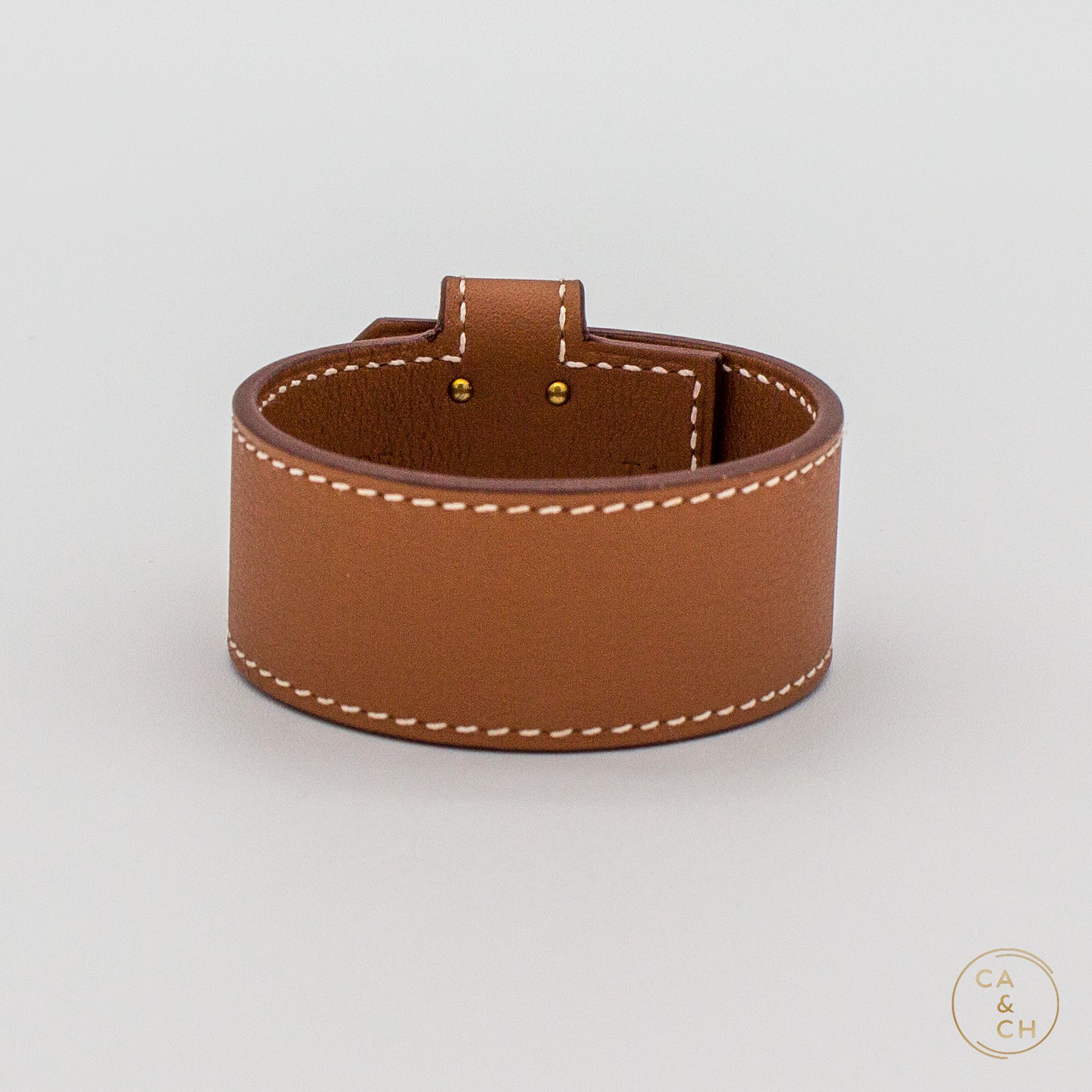 Hermès Kelly Twist PM Bracelet Gold Chamkila Goatskin Gold Hardware Size T1