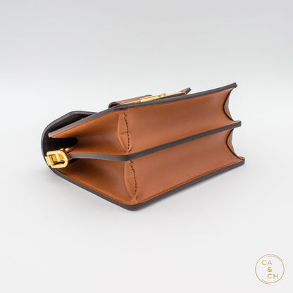 Louis Vuitton Mini Dauphine in Monogram and Monogram Reverse Canvas with Gold Hardware
