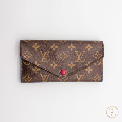 Louis Vuitton Monogram Envelope Wallet with Removable Pouch