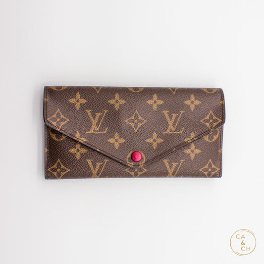Louis Vuitton Monogram Envelope Wallet with Removable Pouch
