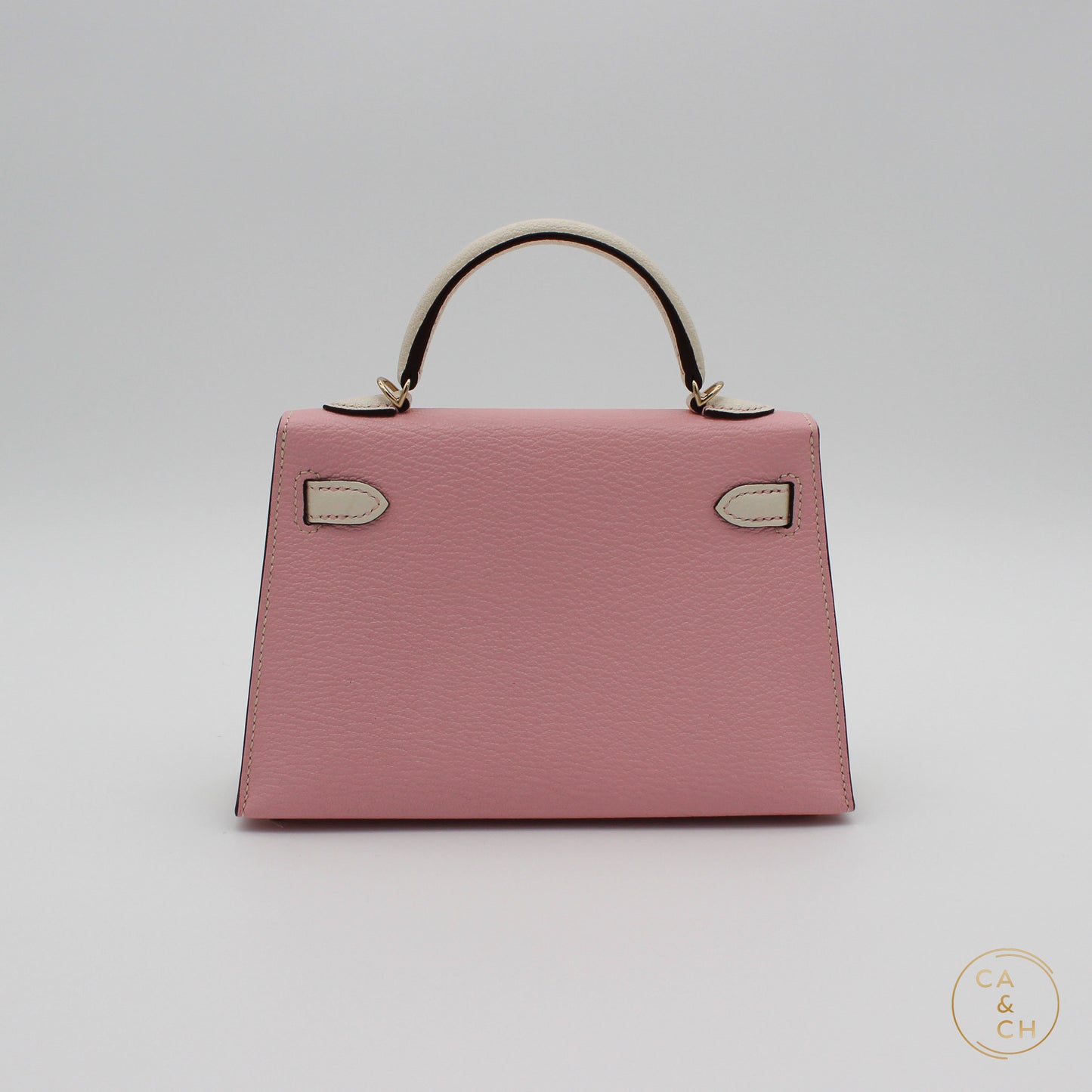 Hermes Mini Kelly HSS Rose Sakura Nata Permabrass Hardware